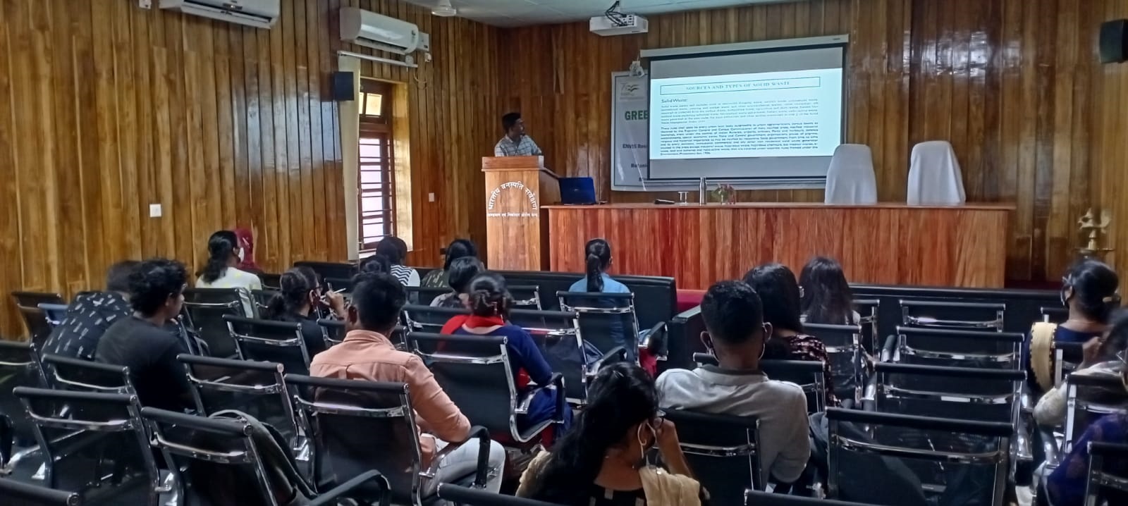 Lecture on Solid waste management and segregation of waste